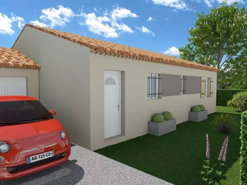 Maison neuve, 83 m² - Villelaure (84530)