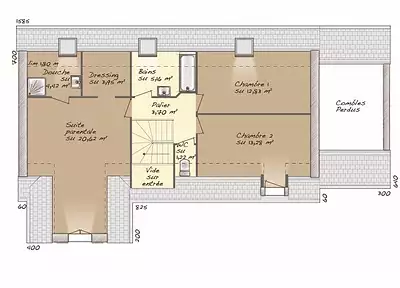 Maison neuve, 133 m²