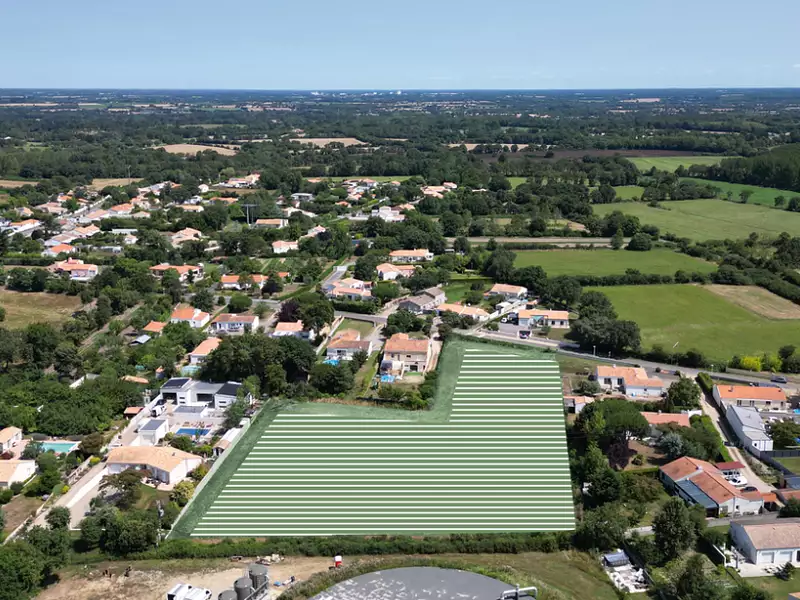 Terrain à bâtir, 434 m² - Sainte-Foy (85150)