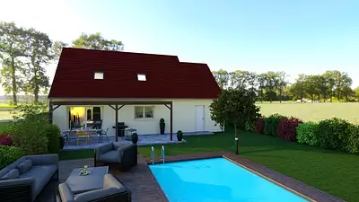 Maison neuve, 126,97 m²