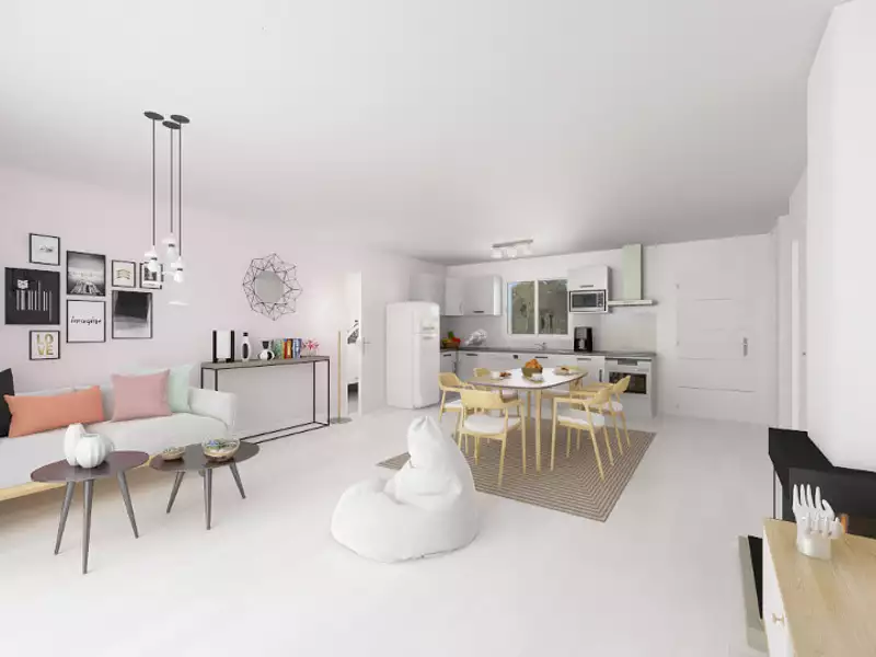 Maison neuve, 95 m² - Saint-Etienne-de-Tulmont (82410)