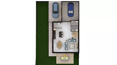Maison neuve, 90 m²