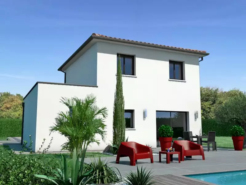 Maison neuve, 90 m² - Marseillan (34340)