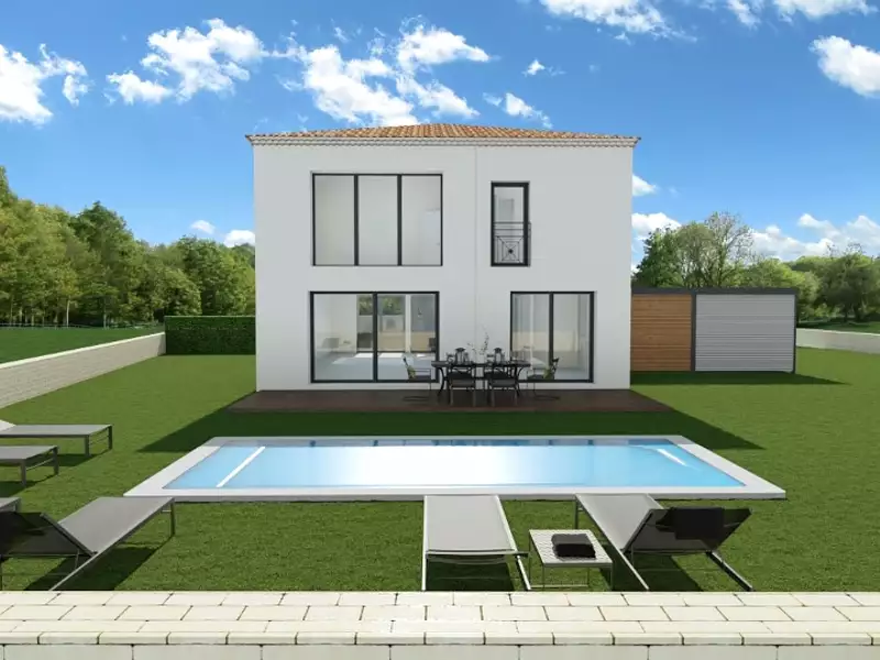 Maison neuve, 110 m² - Pierrefeu-du-Var (83390)