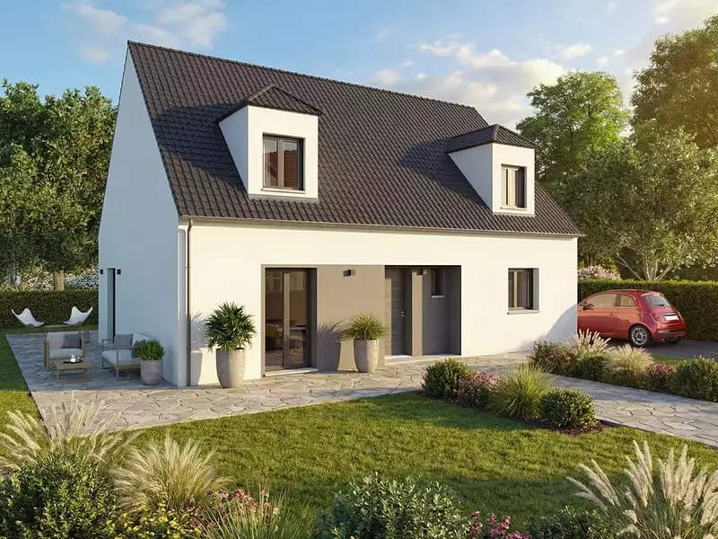Maison neuve, 133 m² - Quevauvillers (80710)