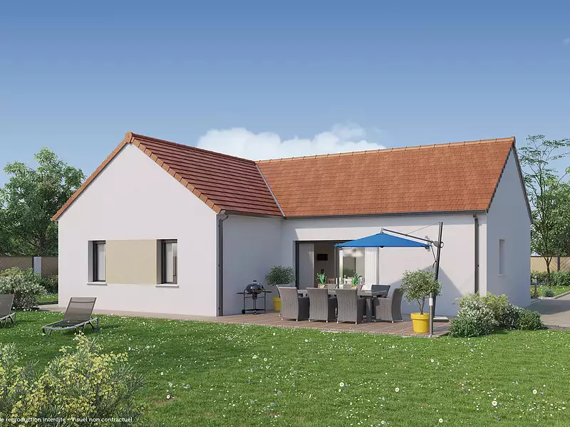 Maison neuve, 89 m² - Paron (89100)