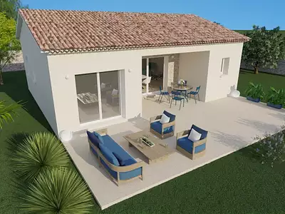 Maison neuve, 60 m²