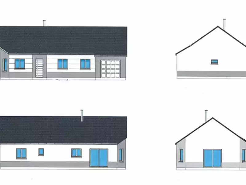 Maison neuve, 92 m² - Bueil (27730)