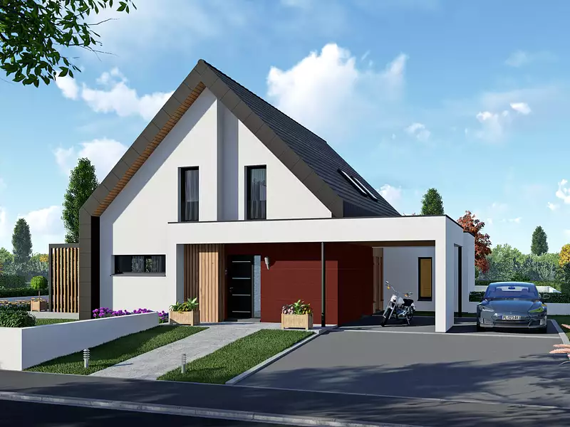 Maison neuve, 158 m² - Éragny (95610)