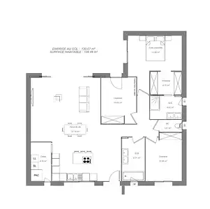 Maison neuve, 100 m²