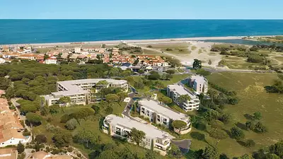 Les Voiles d'Or à 400m de la plage