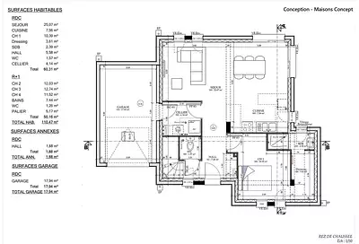 Maison neuve, 110 m²