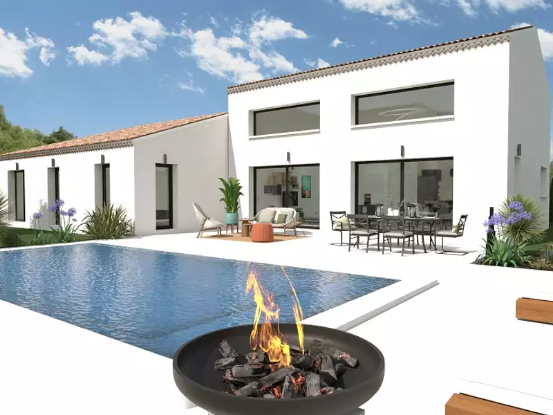 Maison neuve, 136 m² - Vallon-Pont-d'Arc (07150)