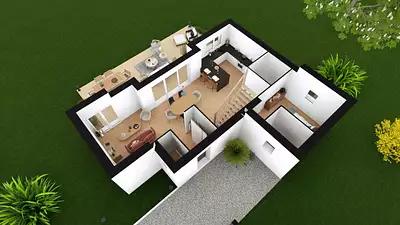 Maison neuve, 100 m²