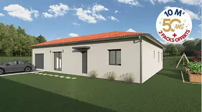 Maison neuve, 105 m²