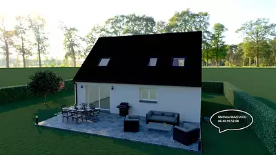 Maison neuve, 90 m²