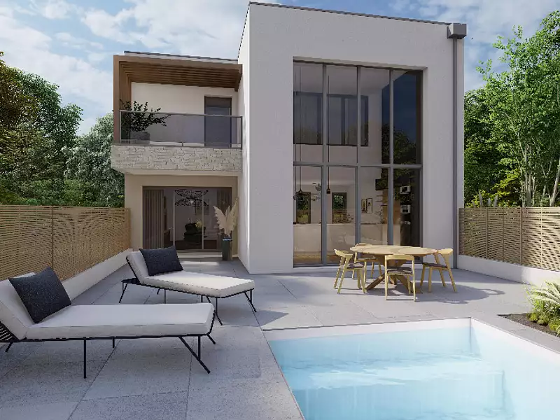 Maison neuve, 130 m² - Le Bouscat (33110)
