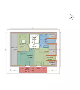 Maison neuve, 110 m²