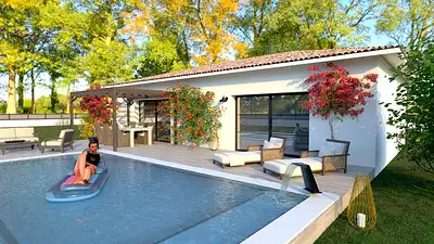 Maison neuve, 90 m²