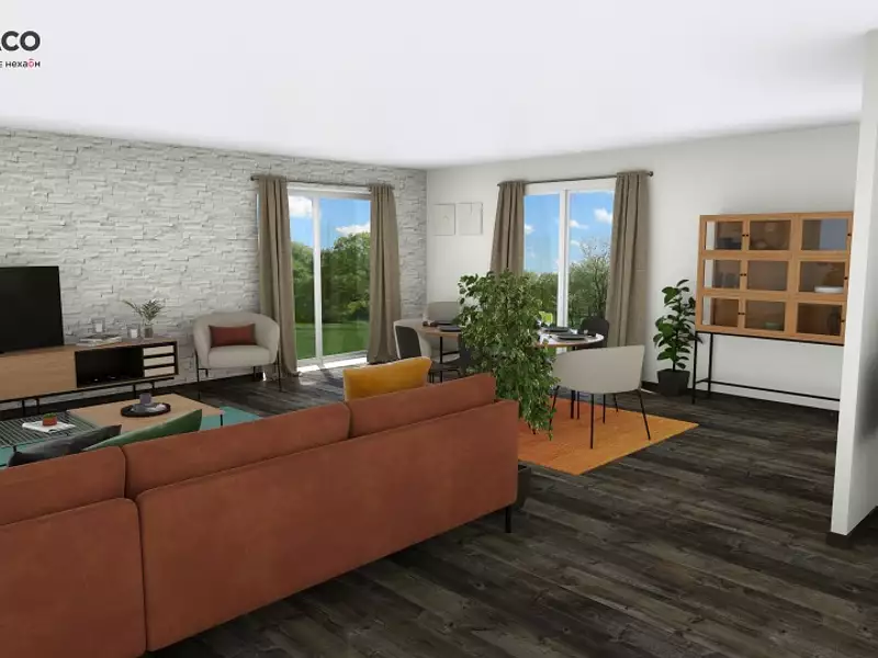 Maison neuve, 132 m² - La Trinité-de-Thouberville (27310)