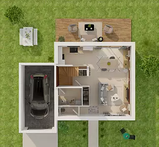 Maison neuve, 78 m²