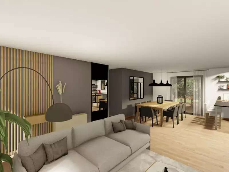 Maison neuve, 90 m² - Mérignac (17210)
