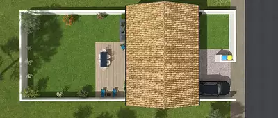 Maison neuve, 60 m²