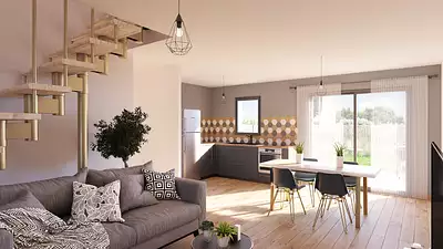 Maison neuve, 90 m²