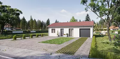 Maison neuve, 67,46 m²