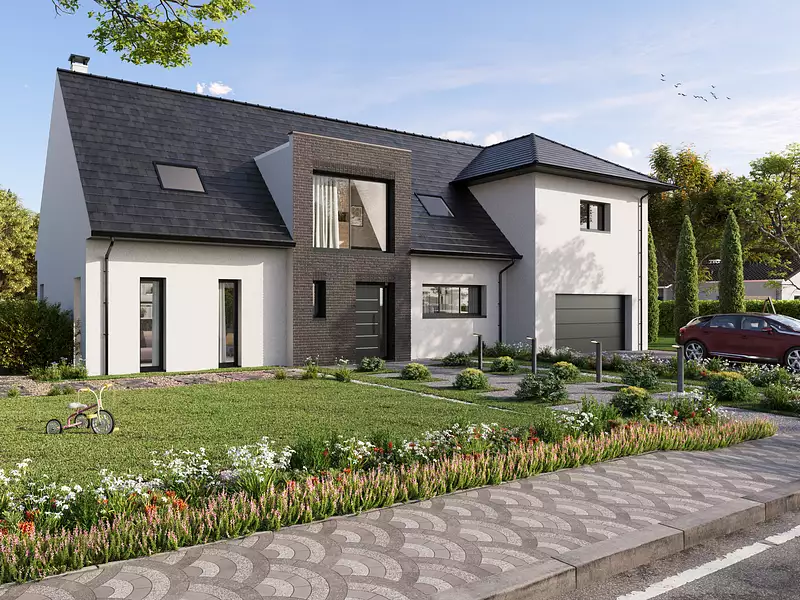Maison neuve, 207 m² - Vauhallan (91430)