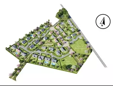 Terrain à bâtir, 581 m²