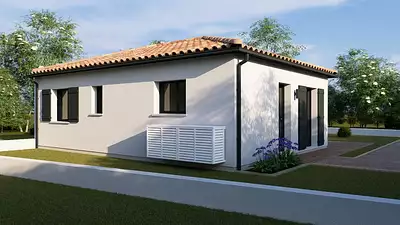 Maison neuve, 55 m²