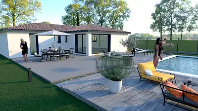 Maison neuve, 90 m²