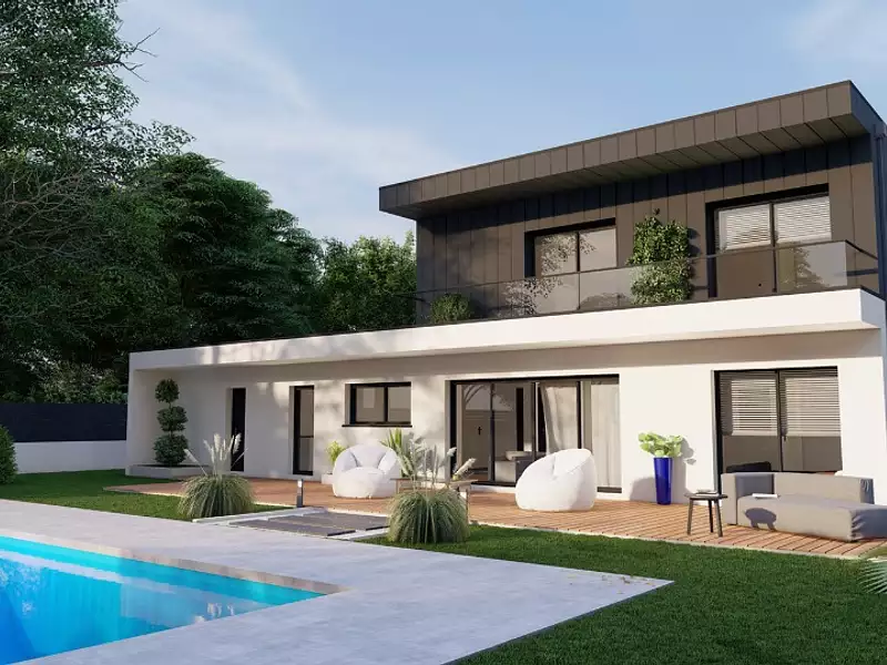 Maison neuve, 131 m² - Le Taillan-Médoc (33320)