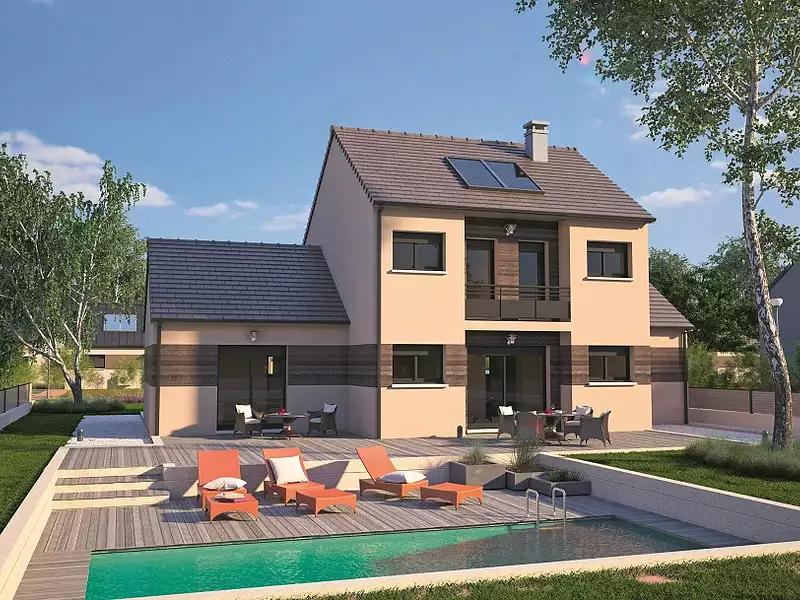 Maison neuve, 90 m² - Saint-Aubin-Epinay (76160)