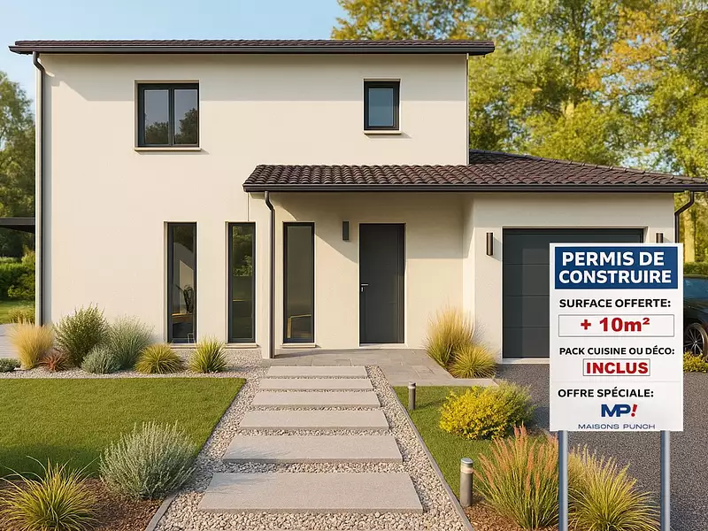 Maison neuve, 111 m² - Montluel (01120)