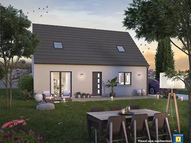 Maison neuve, 88 m² - Chessy (77700)