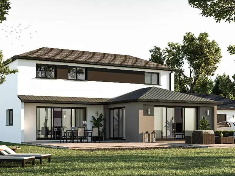Maison neuve, 115 m² - Lannilis (29870)