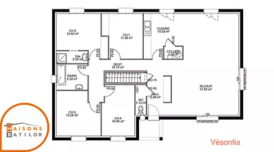 Maison neuve, 109 m²