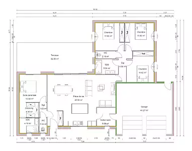Maison neuve, 120 m²