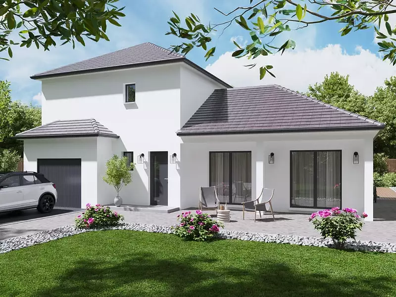 Maison neuve, 82 m² - Retzwiller (68210)
