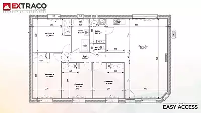 Maison neuve, 95 m²