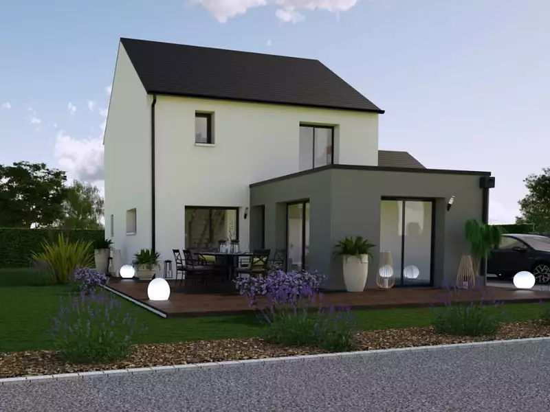 Maison neuve, 99 m² - Bléré (37150)