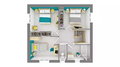 Maison neuve, 90 m²