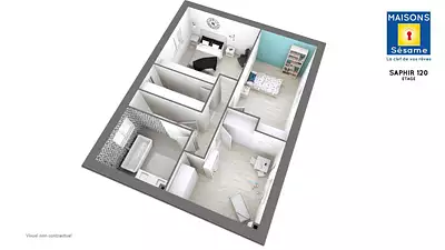 Maison neuve, 117 m²