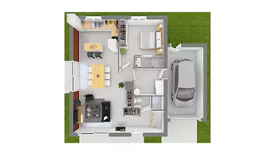 Maison neuve, 100 m²