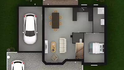 Maison neuve, 90 m²