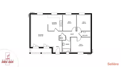 Maison neuve, 821 m²