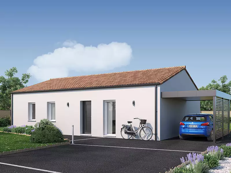 Maison neuve, 89 m² - Sainte-Flaive-des-Loups (85150)