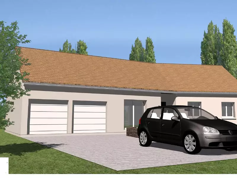 Maison neuve, 108 m² - Saint-Ouen-en-Belin (72220)